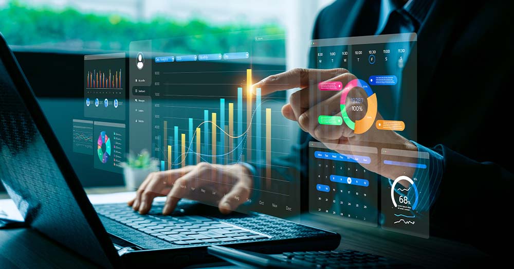 Visualizar datos públicos: qué herramientas existen y para qué sirven. Visualización de datos financieros con gráficos digitales y panel de análisis