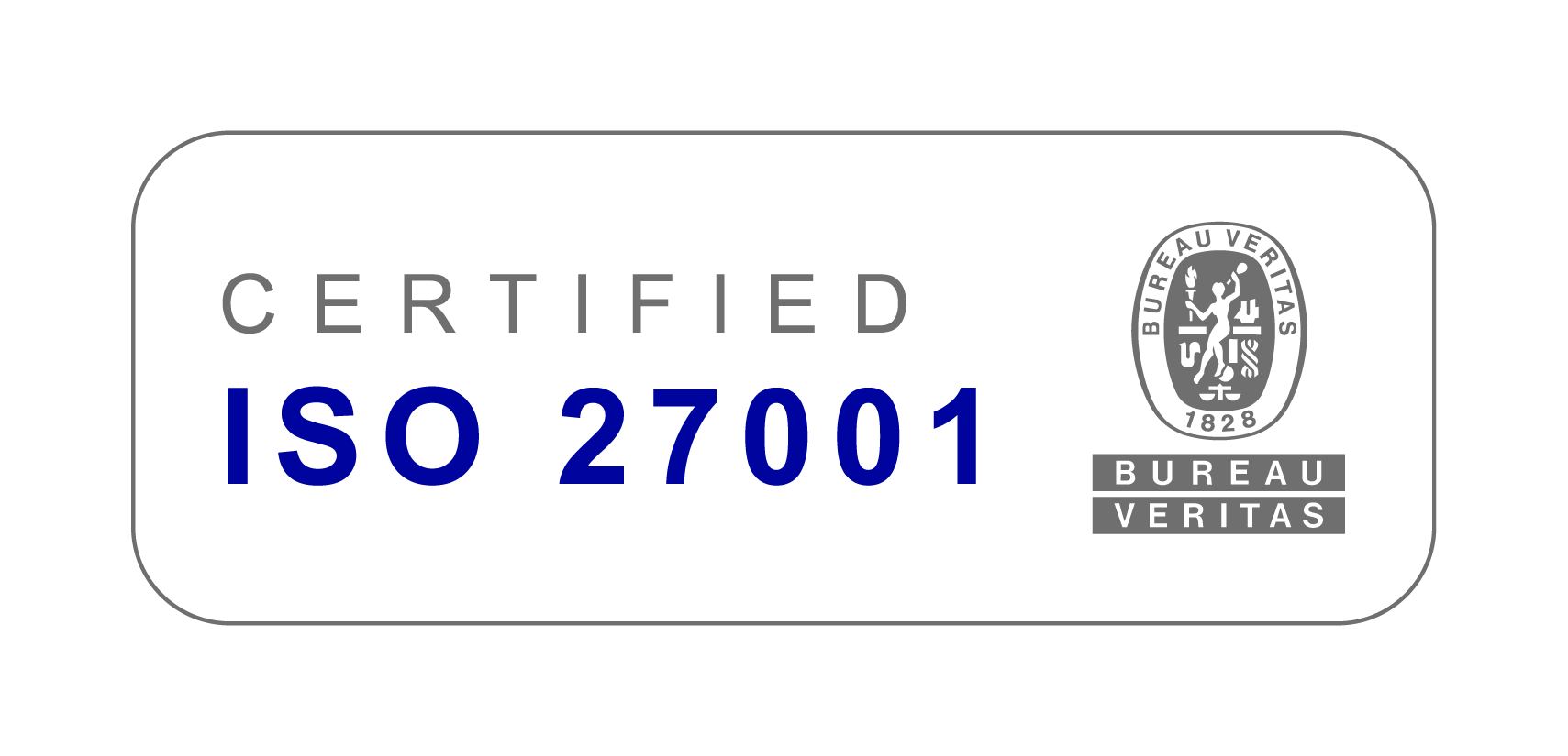 Certificado de calidad UNE-ISO/IEC 27001:2014
