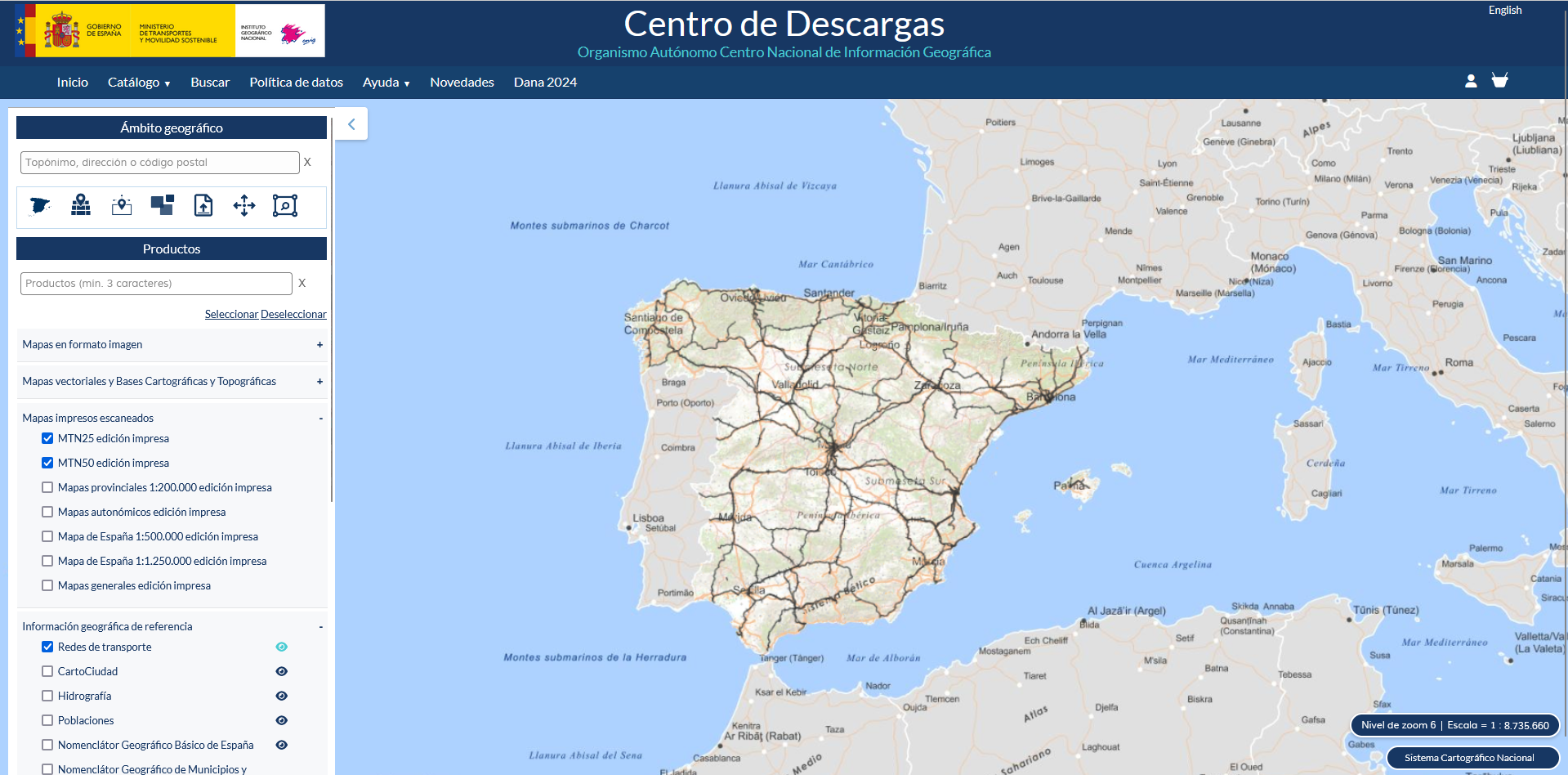 Centro de Descargas