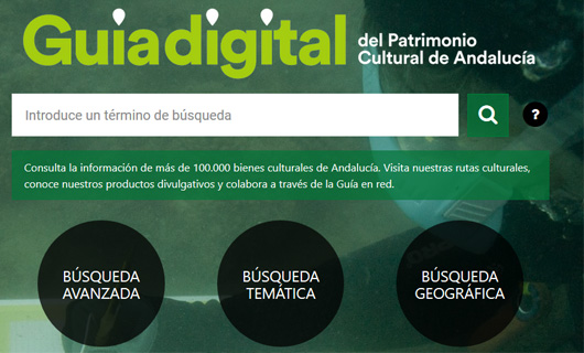 Guía digital del Patrimonio Cultural de Andalucía logotipo