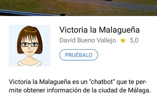 Victoria la Malagueña logotipo