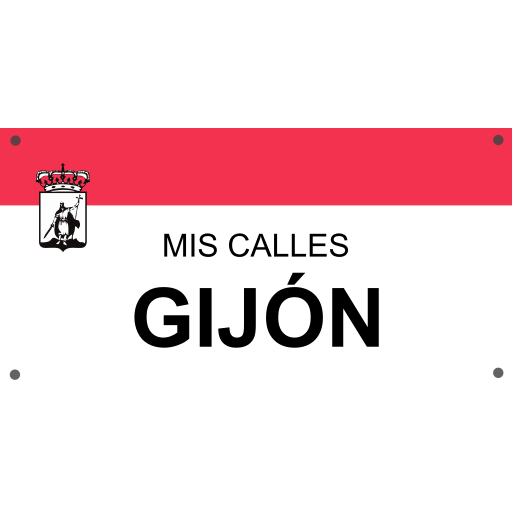 Mis Calles Gijón/Xixón logotipo