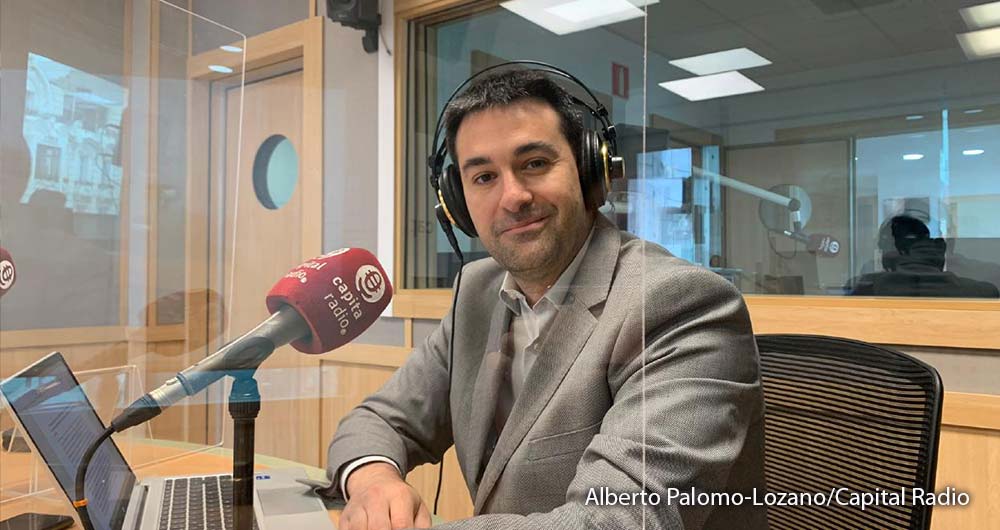 Alberto Palomo in Capital Radio
