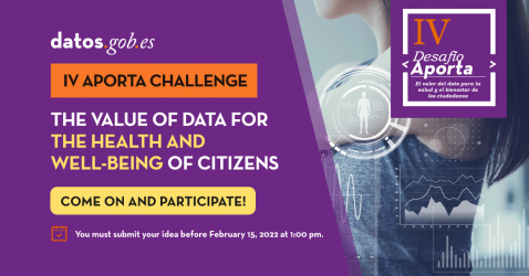 IV APORTA CHALLENGE. The value of data for the health and well-being of citizens