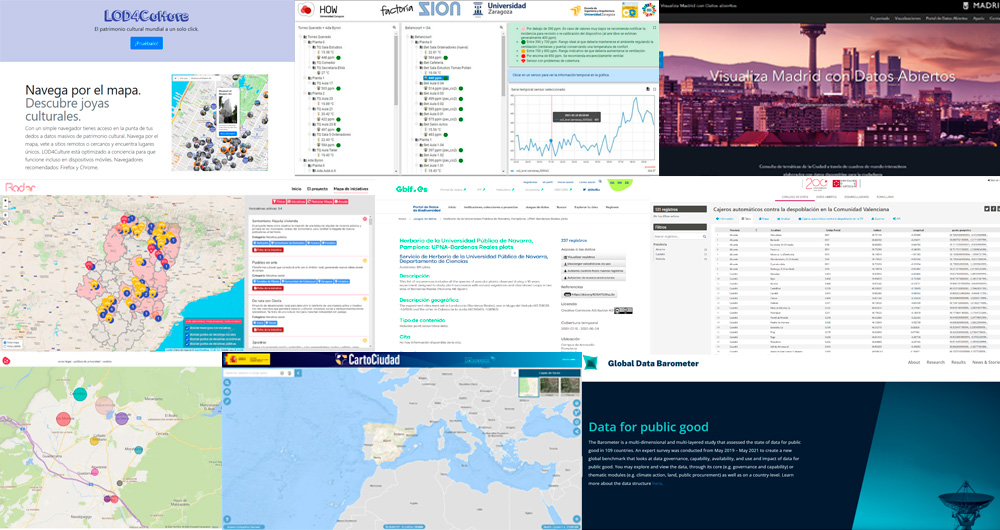 Snapshots of some of what's new in the Spring 2022 open data ecosystem