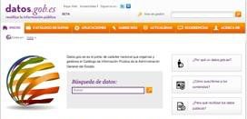 Captura del portal