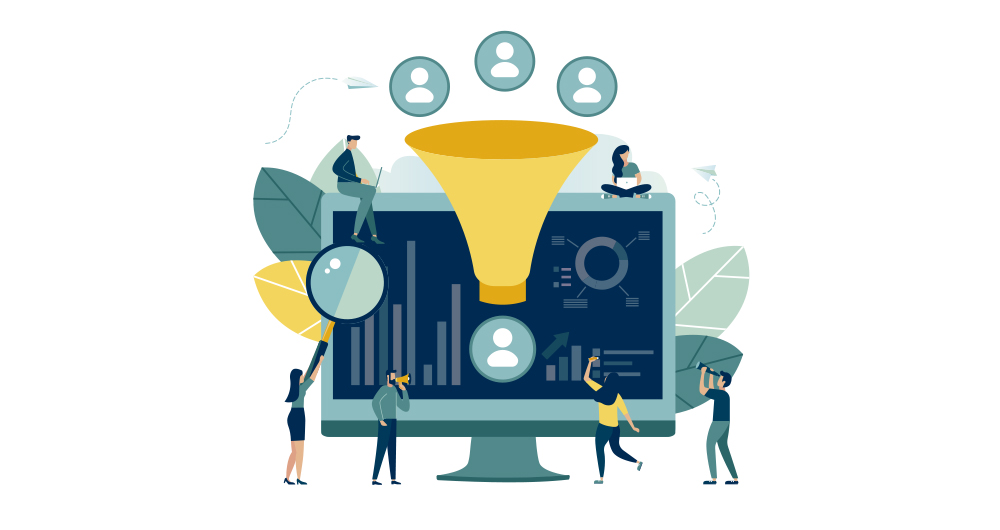 Illustración que representa de forma gráfica la conversión y depuración de datos