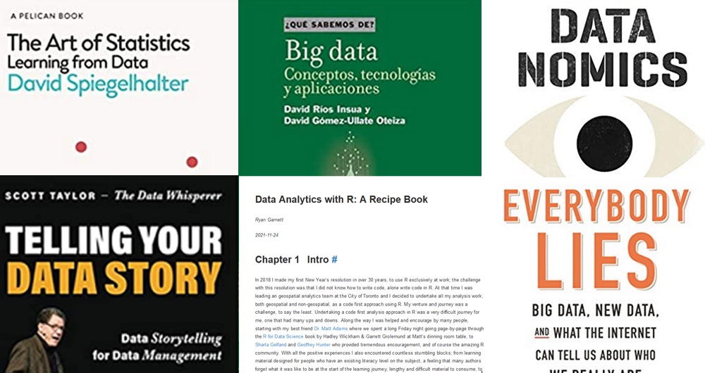 Covers of the books mentioned in the article