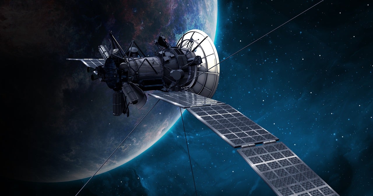 Foto de un satélite