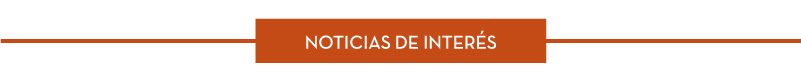 Noticias de interés