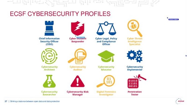Diapositiva de la presentación del webinar "Safeguarding open data: cybersecurity essentials and skills for data providers”