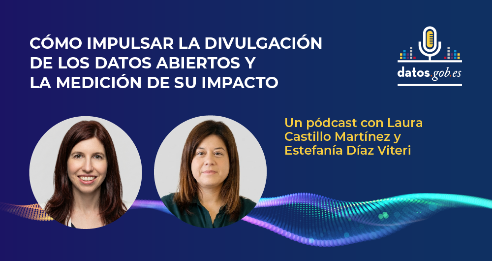 Carátula del pódcast "Cómo impulsar la divulgación de los datos abiertos y la medición de su impacto"