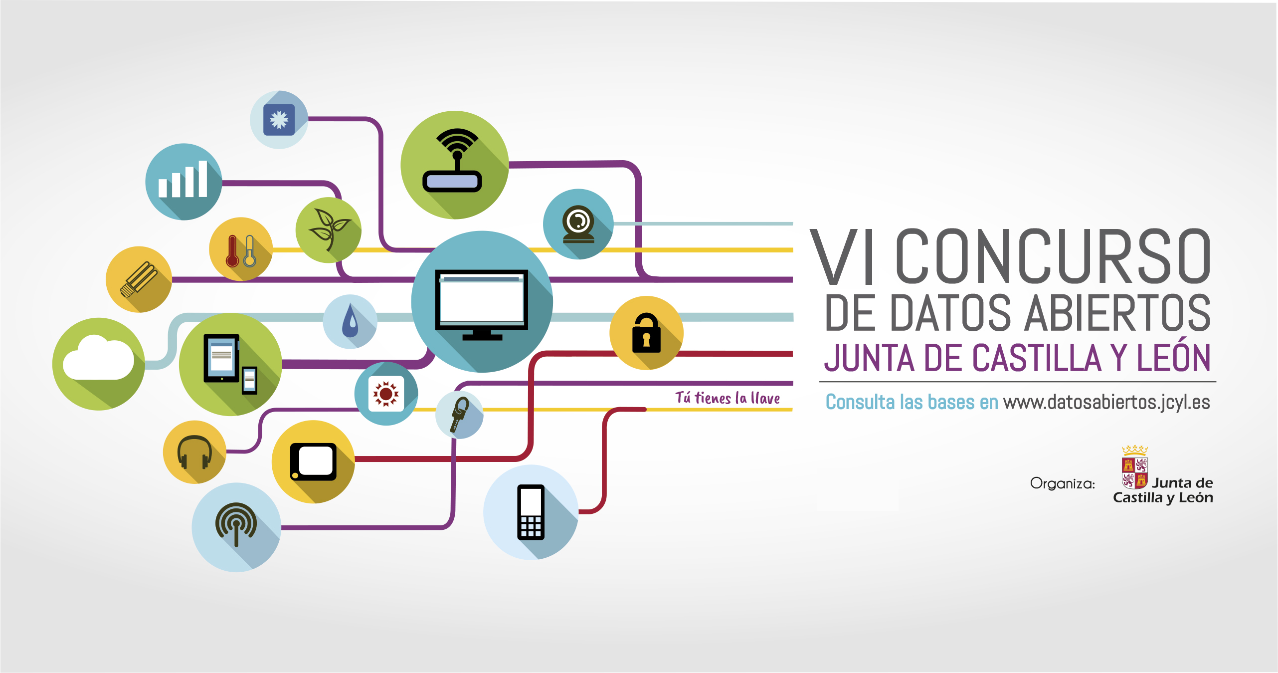 Imagen promocional Concurso de Datos Abiertos de Castilla y León