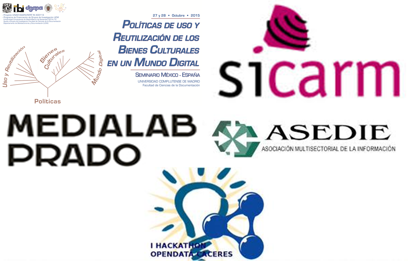 Imagen informativa de Eventos sobre Open Data octubre 2015