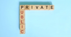Stock photo to illustrate public-private collaboration