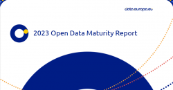 Portada del Open Data Maturity Report