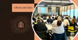 Poster of the event "Spanish Tourism Data Space Use Cases", by the Spanish Data Office.
