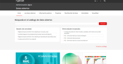 Captura del portal de la Generalitat de Catalunya