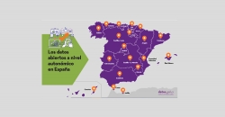 Captura de la infografía "Los datos abiertos a nivel autonómico en España"