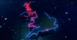 Mapa digital de Reino Unido para representar su estrategia en datos abiertos