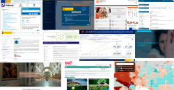 Collage con capturas de novedades del ecosistema open data del primer semestre 2024