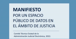 Manifesto for a public data space in the field of justice