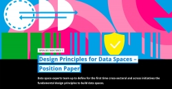 Cover of the report "Design Principles for Data Spaces".