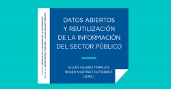 Portada del libro “Datos abiertos y reutilización de la información del sector público