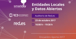 Entidades Locales y Datos Abiertos: Auditorio de Red.es 23 de octubre 2017