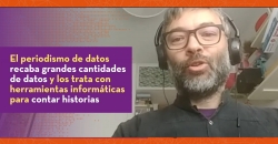 captura entrevista a Adolfo Antón, periodista de datos