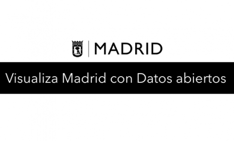 Logo Visualiza Madrid con Datos Abiertos