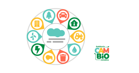 Logo de la aplicación Huella de Carbono de los municipios de Andalucía