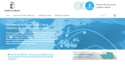 Capture of "Open Data of Castilla-La Mancha". 