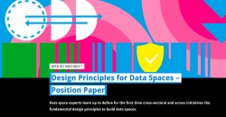 Portada del informe “Principios de diseño para los espacios de datos”