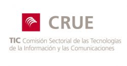 Logo "Comisión Sectorial de Tecnologías de la Información y las Comunicaciones de la Conferencia de Rectores de Universidades Españolas"