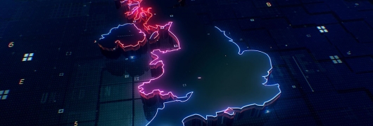 Mapa digital de Reino Unido para representar su estrategia en datos abiertos