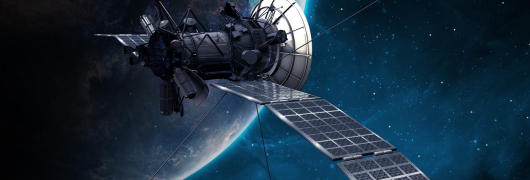 Foto de un satélite
