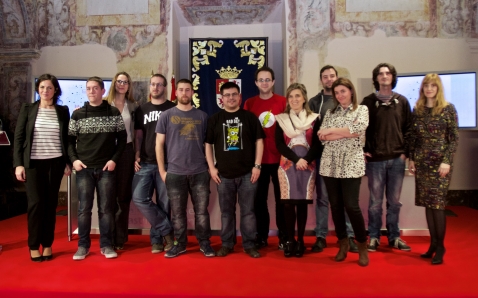 Foto ganadores del "II Concurso de Datos Abiertos de Castilla y León"