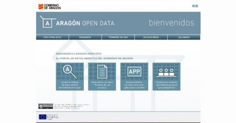 Captura del portal de Aragón