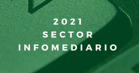 Informe del sector infomediario de Asedie 2021 Portada del informe del sector infomediario de Asedie 2021