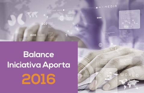 Balance Iniciativa Aporta 2016 Balance Iniciativa Aporta 2016