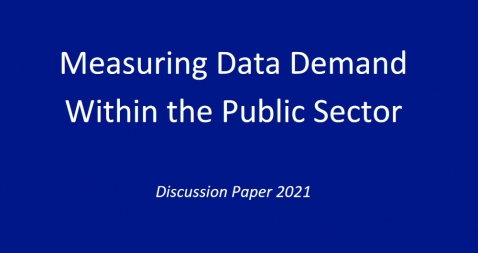 Carátula informe "Medición de la demanda de datos en el sector público"