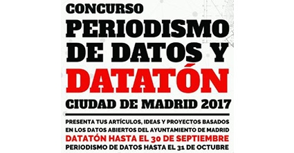 Imagen informativa sbre "Concurso Periodismo de datos y datación 2017" Imagen informativa sbre "Concurso Periodismo de datos y datación 2017"