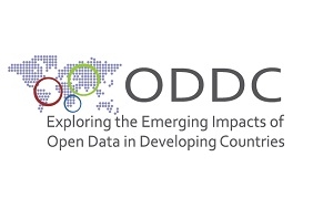 Logo del proyecto "Explorando el impacto emergente de los Datos Abiertos en los países en vías de desarrollo"