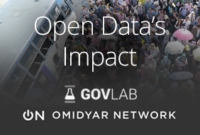 Imagen infromativa sobre "Open Data’s Impact"