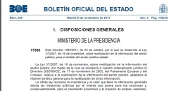 Captura del BOE