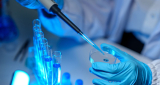 Fotografía de una imagen de laboratorio