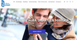Captura de pantalla de la página web de la iniciativa Alba Smart: La iniciativa Alba Smart en marcha