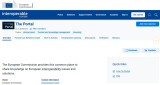 Captura del portal interoperable Europe