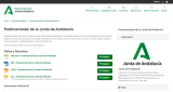 Captura web Junta de Andalucía